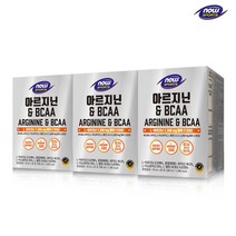 나우푸드 아르지닌 BCAA 자몽맛 30포 3박스 3개월분, 단일/상품