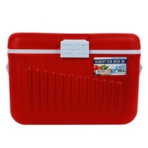 프로핏 동남 아이실리 캠핑 차량용 낚시 아이스박스 쿨러백 대형, 40L, 40L 레드 (CG00106)