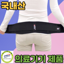 의료용 허리보호대 가정용 허리견인치료 L, 1개