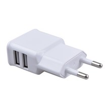 USB 듀얼 포트 2A 휴대 전화 이동 충전기 USB 벽 충전기 충전기 안전한 효율적인 USB 전원 어댑터
