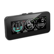 GPS HUD F3 오토바이 1 타이어 압력 모니터 GPS 속도계 차량 타코미터 슬로프 TPMS LCD 디지털 HUD, 한개옵션0