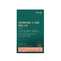 네추럴에프앤피 먹어도 좋아 모로실케어 릴렉스 19.6g 28정, 4개