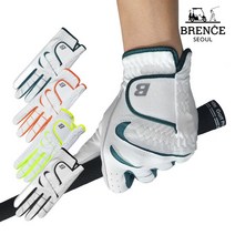 브렌스 액션B 반양피 왼손 골프장갑, 오렌지 24호, JMEMALL 오렌지 24호