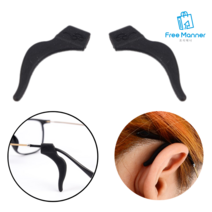 FreeManner 실리콘 안경귀고무 2P x 2 수험생 회사원 장시간 착용 쓸림방지 안경귀걸이 미끄럼방지, 2P세트 + 2P세트