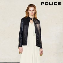 폴리스 POLICE 여성 리얼 양가죽 자켓+티셔츠 세트 (PCJK115W)