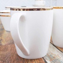 쿠킹잡지 촬영소품 화이트 도자기 머그컵 깔끔한컵 돌잔치선물 커피숍잔 커피잔 카페컵 신혼부부 30대여성, 슬림형