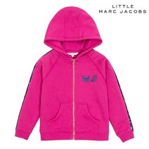 리틀 마크제이콥스 핑크 스팽글 후드 집업 W15410-49M