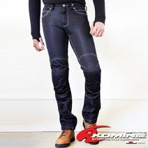 코미네 오토바이 청바지 바이크 라이딩 진 데님 보호대 팬츠 WJ737 블랙, BLACK-XL-34