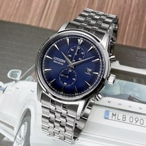시티즌 뉴 조나단 에코드라이브 크로노 청판 시계 CA7001-87L