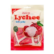 쥬시 과일맛 부드러운 소프트젤리 망고 리치 청포도 4가지맛 1+1, 쥬시 소프트 리치맛 젤리 100g 1+1 2봉