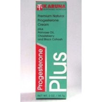 카루나 프로게스테론 황체 호르몬 크림 2온스 Progesterone Plus 남녀공용 젊음유지