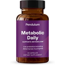 Pendulum 메타볼릭 데일리 메타볼리즘 30캡슐 Akkermansia, 1개, 30개