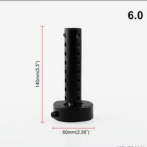 S1000RR 튜닝 용품 BMW K1200S K1300 S/R/GT 혼다 CBR125R CRF250R 오토바이 배기 머플러 DB 킬러 소음기 철 제거기, 블랙-140x60mm, 1개