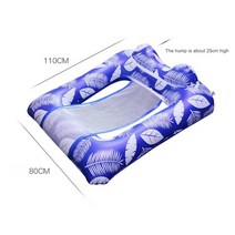 풍선 부동 행 여름 pvc 에어 매트리스 침대 비치 수상 스포츠 풀 플로트 안락 의자, a