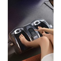 종아리마시지기 발 다리 지압 롤러 무선 근육, 디럭스 모델 그레이