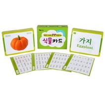웅진북센 놀면서 배우는 PP 낱말카드 식물 카드, One color | One Size@1