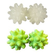 럼블롤러 비스티볼 마사지 롤러볼 2개 세트 / RumbleRoller Beastie Ball x 2, 2x Green Extra Firm