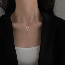 순은 나비 수술 목걸이 기질 여삼과 학생 쇄골 체인