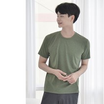 교복몰 [보카시원단] 기본 무지 라운드 티 (8color)