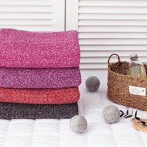 릴리패브릭 대폭) 니트 보카시 4종 -튤립 원단 천 C11, 레드