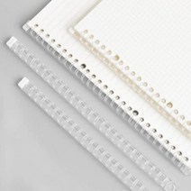 프린트 자료 제본 정리용 플라스틱 제본링 5P 공책, 1개, A5