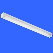 120cm 노출 직갓 2등 (날개 없는것) 램프 안정기 제외 등기구 공대만/32W 40W 안정기 조립 공대/컨버터외장형 LED 램프 포함 등기구 세트/마트 공장 주차장, 노출 직갓 2등 컨버터외장형램프포함