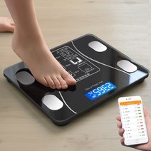 몸무게 체중계 스마트 블루투스 체지방 규모 성인 가정용 소형 전자 체중 측정 및 지방, 2926 핑크 블루투스 충전