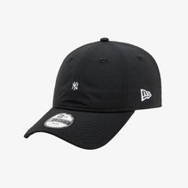 뉴에라키즈 [뉴에라키즈] 나일론 트랙 뉴욕 양키스 언스트럭쳐 볼캡 블랙 (13572068)