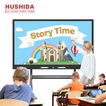 75인치 전자칠판 교육용 4K Hd 디스플레이 대화형 스마트 보드 터치 스크린 화이트 모