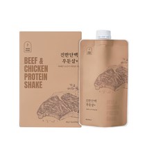 맘메이크 진한단백 우둔살+ 쉐이크 파우치 40g x 5개입