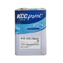 KCC 페인트 LT313 코라멜에나멜 : 중방식 에나멜 상도 선박 엔진 철재 철골 H빔 난연 18L 4L 회색 컴퓨터조색, N.7.0