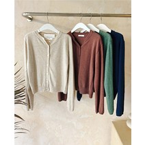 프롬마치 / 라쿤 30% 브이넥 가디건 니트
