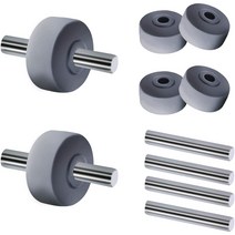 노 브랜드 상어 진공 청소기 NV350 NV351 NV352 NV355 NV356E NV500 NV501 NV502 및 Mor 용 6 pcs 앞 바퀴, 진공 부품