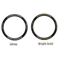 자전거스티커 휠 림 스티커 데칼 MTB자전거 MTB 산악 로드 엠티비 자전거, 알비 화이트