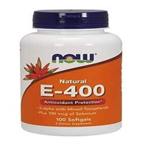 나우푸드 내추럴 E-400 소프트젤, 100개입, 5개
