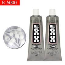 E6000 접착제 110ml 160g 슈퍼 접착제 다목적 보석 라인 석 공예 보석 왁스 의류 보석 수리, 없음