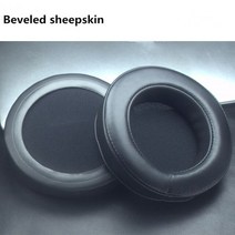 FOSTEX TH600 TH900 MK2 헤드폰 용 105mm 양피 교체 이어 패드 메모리 폼 쿠션 고품질, [01] sheepskin