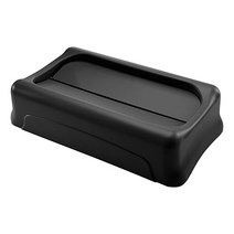 러버메이드 슬림짐 뚜껑(60L 87L용), 검정색, 1개