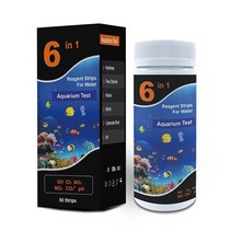 수질관리 수질정화장치 수질정화50 테스트 스트립 6 1 프리미엄 수족관 수영장 물 새로운, 한개옵션0
