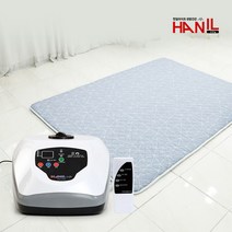 한일생활건강 리모컨 온수매트 그레이 HL-0022, 더블(150 x 200 cm)