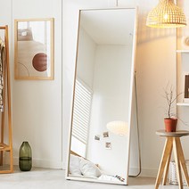 에이스홈 우디 와이드L 전신거울, 워시 / MA037_WSH, 스탠드형