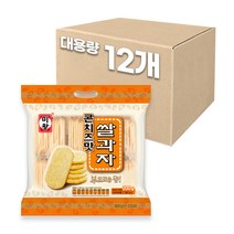 [미왕] 콘치즈맛쌀과자 200g 12봉지 1박스 콘옥수수맛 치즈맛, 12개