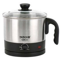 [웨일썸] 키친아트 코코 멀티포트 라면포트 쿠커 1.5L / 위생적인 스테인레스 내부소재, 키친 아트 코코 멀티 포트1.5L
