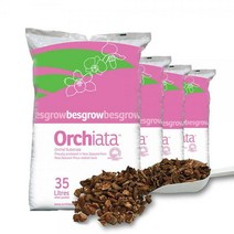 오키아타 바크 35L 화분 조경 나무껍질 분갈이흙, 사이즈:중립9호(6~9mm)