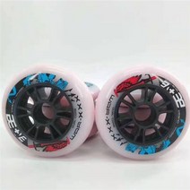 코어스케이팅 실내아이스스케이팅듀얼 코어 스피드 스케이트 휠 레이스 경주 경쟁 90MM 100MM Rudas 좋은 M, 03 8 90mm wheels