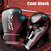 헤비 히터 레예스 권투 글러브 장갑 남자 여자 교수형 충격 흡수 피트니스 태권도 샌드백, 블랙 10온스