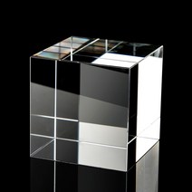 20x20mm 크리스탈 큐브 크리에이티브 프리즘 Xcube 인공 직사각형 유리