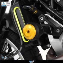 스바르트필렌 125 허스크바나 슬라이더 범퍼 가드 드레스업, 귤색