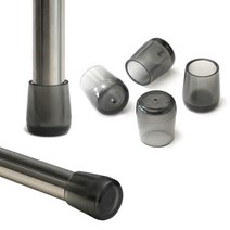 국산 의자발커버 의자고정 논슬립 블랙투명 8개입, 쿠팡 L (2.1-2.2cm)