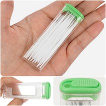 30P 휴대용 치실 치간 칫솔 치아 관리 클리너 케이스 통 이쑤시개 요지 이빨 쑤시개 보관 용기 야외 외출용 크리너 거울 부착 데이트 소개팅 구강 위생 용품 솔 브러쉬 브러시 매너